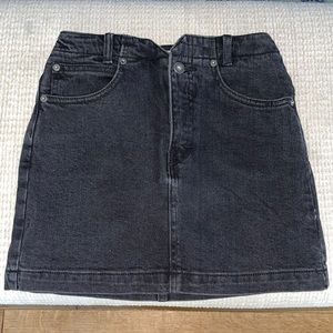 We the Free Denim Skirt Black size 25